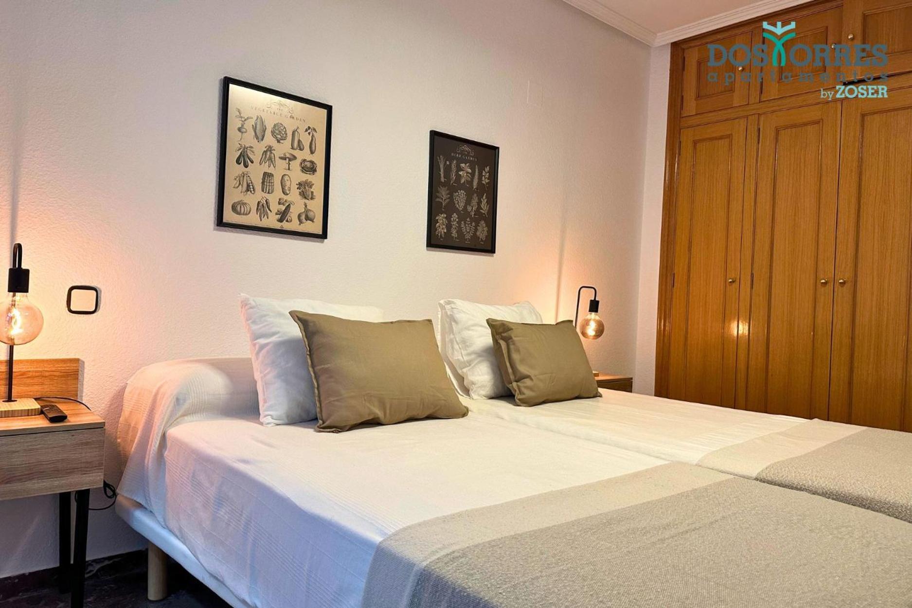 Ferienwohnung Dos Torres Santa Isabel - Estacionamiento Privado Gratuito Saragossa Exterior foto